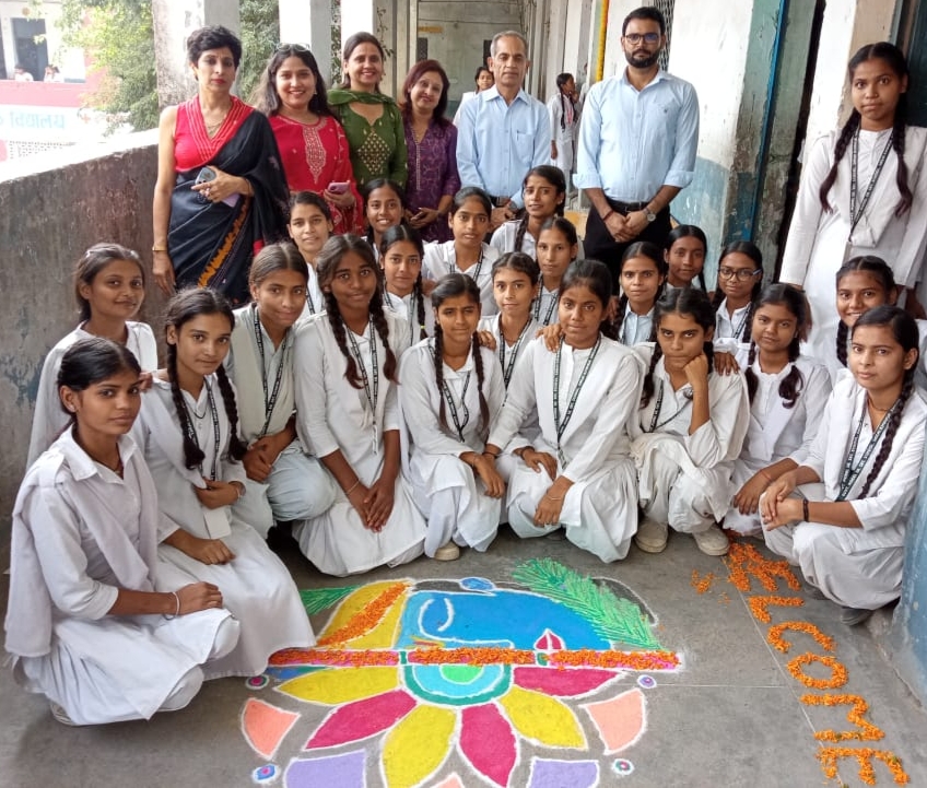 गोवर्धन पूजा – जे आर सी सराय ख्वाजा ने मनाया गोवर्धन पूजा पर्व।