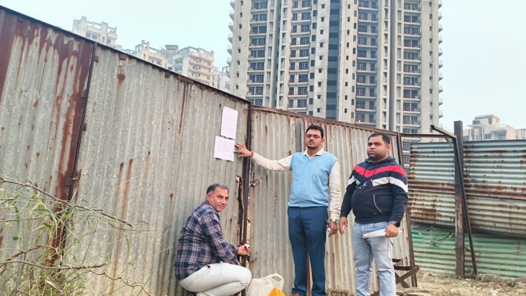 फरीदाबाद नगर निगम की बड़ी कार्रवाई: 156 प्रॉपर्टी सील