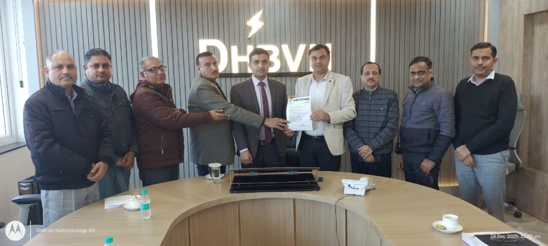 बिजली कर्मियों की समस्याओं को लेकर प्रबंधक निदेशक के साथ की बैठक : सुनील खटाना