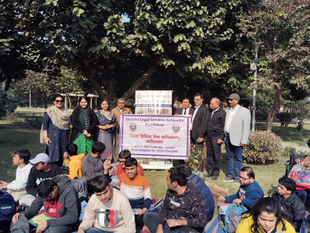फरीदाबाद में अंतर्राष्ट्रीय दिव्यांगजन दिवस पर जागरूकता कार्यक्रम