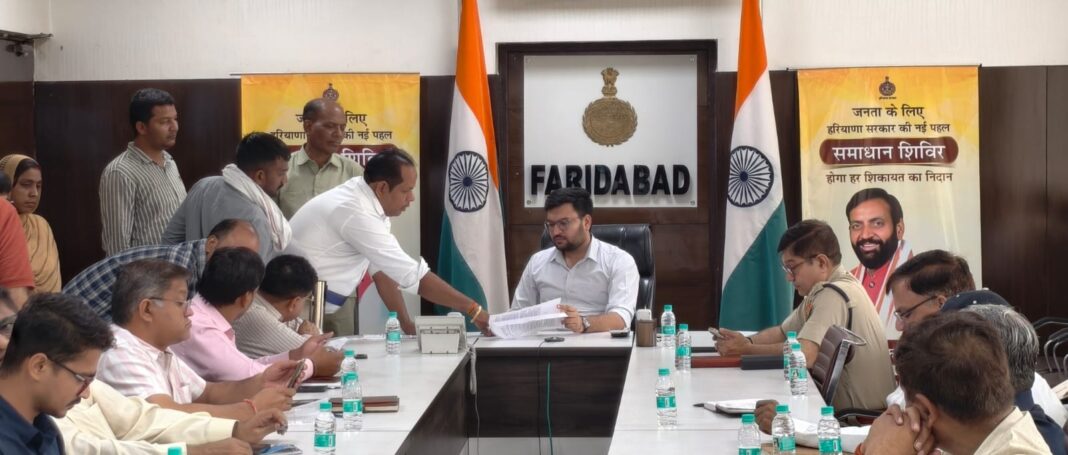 जनसमस्याओं के त्वरित निपटान के लिए समाधान शिविर बना प्रभावी मंच : सीटीएम अंकित कुमार