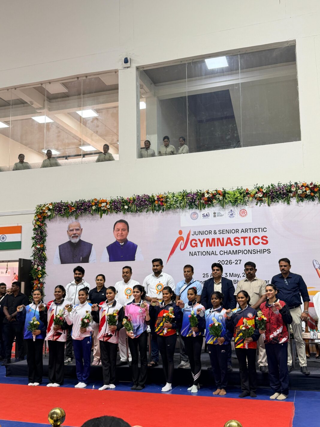 ग्रेटर फरीदाबाद की जिम्नास्ट निरंजना पुनिया ने अपने पहले ही प्रयास में सीनियर नेशनल चैंपियनशिप में स्वर्ण पदक जीता