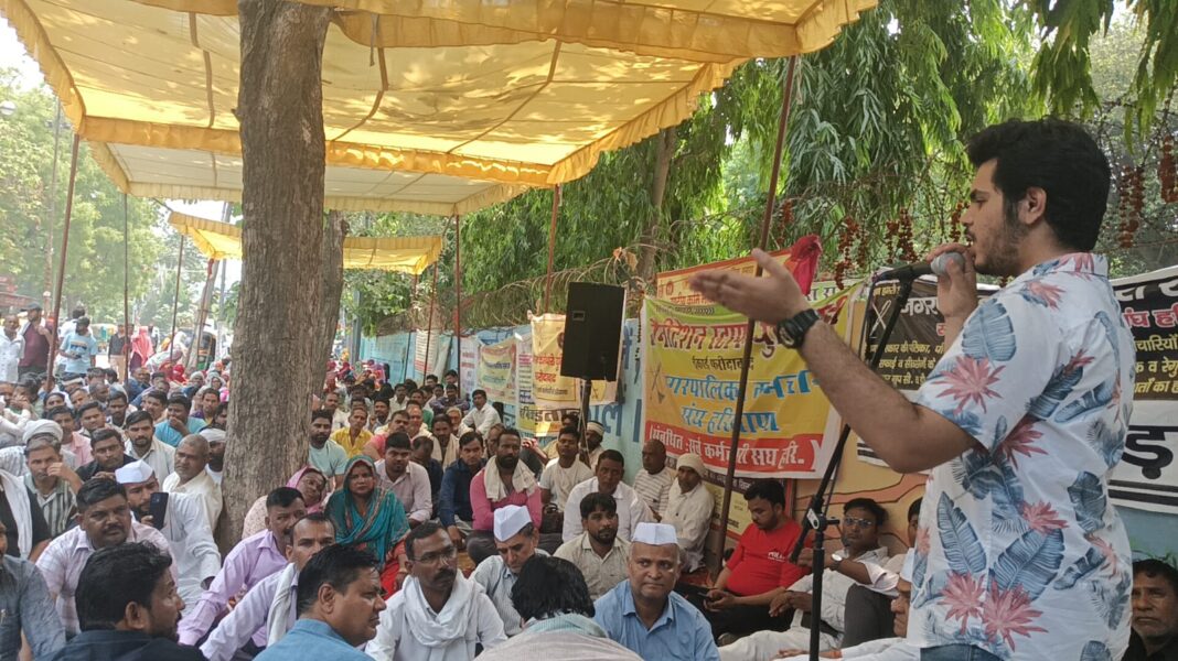 भाजपा सरकार कर्मचारियों की मांगों तक को सुनने को तैयार नहीं : अंश वत्स