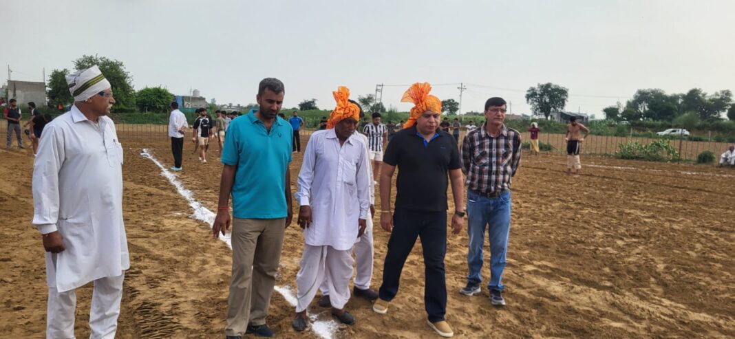 खेलों के आयोजनों से युवाओं के मानसिक एवं शारीरिक विकास होता है: रघूप्रताप सिंह
