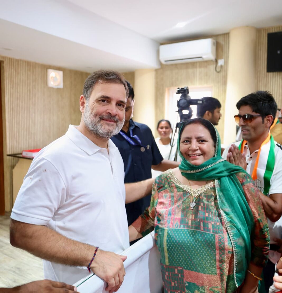 वरिष्ठ कांग्रेस नेत्री हेमलता शर्मा बनी हरियाणा प्रदेश महिला कांग्रेस की प्रदेश कार्यकारिणी की सदस्य